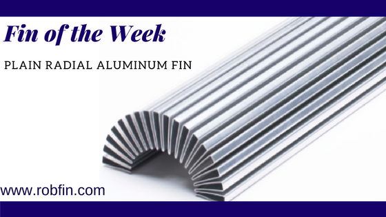 Fin of the Week-Plain Radial Aluminum Heat Transfer Fin