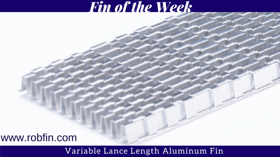 Variable Lance Length Aluminum Heat Transfer Fin