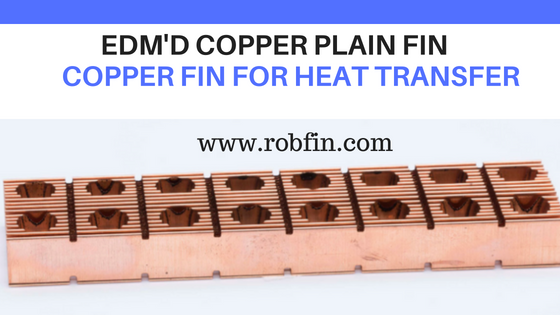 PLAIN FIN - EDM'd Copper