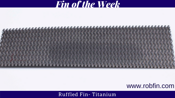 Ruffled Fin- Titanium