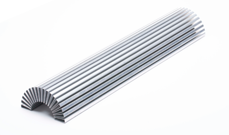 Plain Radial Aluminum Fin for Heat Transfer